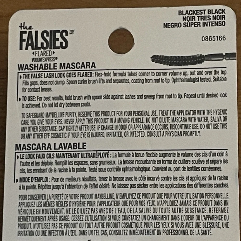 Maybelline New York The Falsies Flared Volume Express Mascara 286 Blackest Black